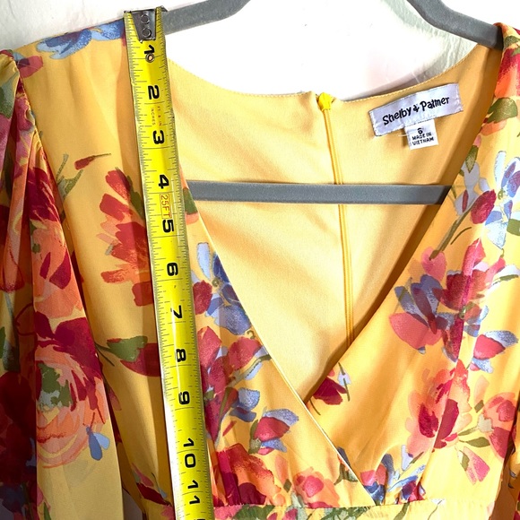 Shelby & Palmer Yellow Floral Dress - Picture 11 of 15